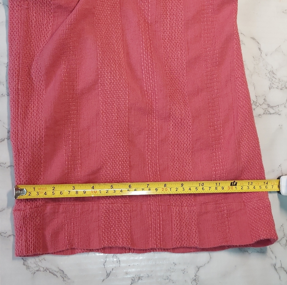 FREE PEOPLE Coral Current Obsession Oversized Jumpsuit With Pockets, Size XS - Picture 10 of 13